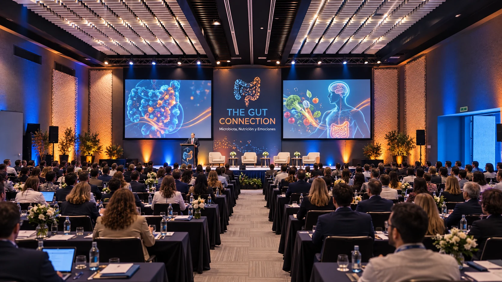 The Gut Connection, microbiota, nutrición y emociones